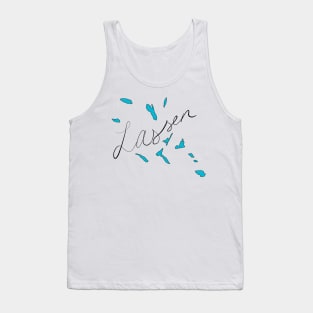 Lassen Peak Glaciers Tank Top